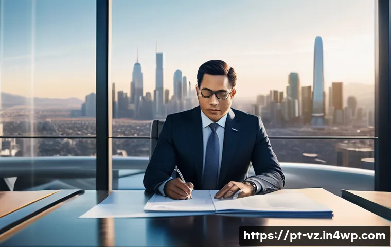 하이퍼루프 교통의 정책적 지원 방안 - **Prompt:** A diverse government official, dressed in a sharp business suit, is seated at a large, m...